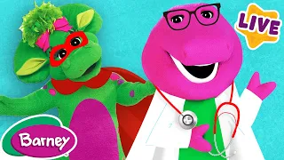 👮🏽‍♂️ What Do You Want To Be?? | Brain Break for Kids | Full Episodes Live | Barney the Dinosaur