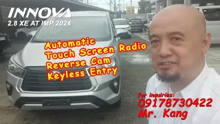 TOYOTA INNOVA 2.8 XE DSL AT IMP 2024 TOYOTA FAIRVIEW