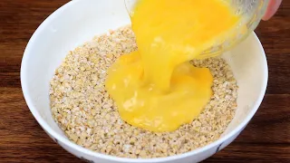 If you have 1 cup of oats and 2 eggs, make this healthy and delicious breakfast in 15 minutes