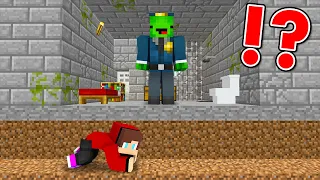 Minecraft Speedrunner VS Hunter Prison Break