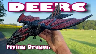 DEERC Z60 Flying Dragon - 2 Channel RC Plane - Very Cool & Easy To Fly - RTF