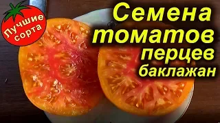 Cемена лучших сортов томатов, перцев и баклажан