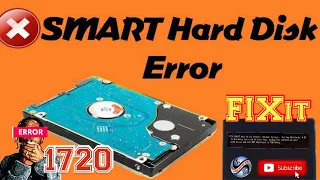 How to Remove All Hard Disk Error and 1720 - Smart Hard Drive Detects Imminent Failure | UVTech