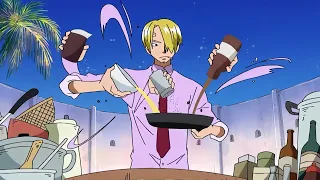 Sanji Cooks for 9 Minutes Straight