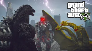 Heisei Godzilla vs Mechagodzilla and King Ghidorah - GTA V Mods