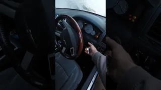 Cold start, Chrysler 300c