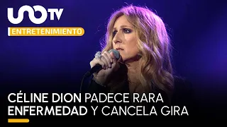 Céline Dion padece rara enfermedad neurológica y cancela gira