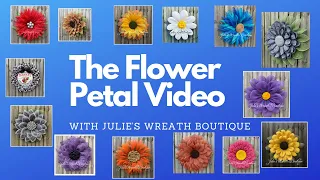 How to Make a Flower Petal | Crafts for Beginners | Wreath Making 101