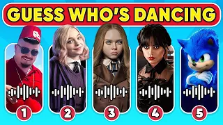 Guess Who Is Dancing? | Wednesday Addams Dance, M3gan, Skibidi Dom Dom Yes Yes