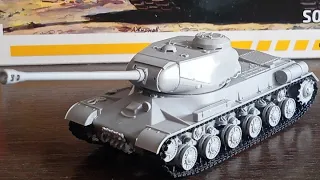 Сборка модели советского танка ис 2 в масштабе 1/72