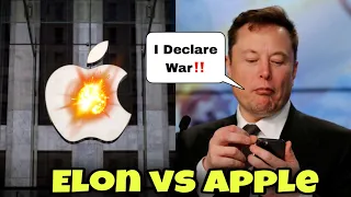 WAR! Elon Musk DECLARES War Against Apple After They THREATEN To Remove Twitter !!!