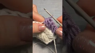 💯🤩Потрясающий узорчик крючком для НОВИЧКОВ #shorts #video #crochet #мастеркласс #вязаниекрючком