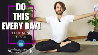 Daily Kundalini Yoga Routine | Energize & Revitalize | Practice Only