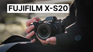 FUJIFILM X-S20 First impressions and REVIEW! (A bang for your buck!)