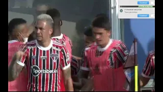 Golaço de Bicicleta do São Paulo hoje I Gol de Calleri água Santa 1 x 2 São Paulo