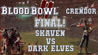 Grand Final! Skaven (the Sage) vs Dark Elves (Darathor) - Blood Bowl 2 - Crendor League