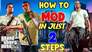 HOW TO MOD GTA 5 IN JUST 2 STEPS (2024)😮| ALL MODS WORKING | All ERRORS solved | PAK GAMING ZONE