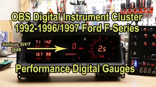 OBS Ford F-Series Full Digital Cluster Demo