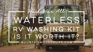 Wash Wax All Waterless RV Washing Kit Is It Worth It?