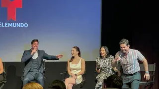 William Levy y su personalidad tan divertida PT 1 junto al elenco de “vuelve a mi”, Los Angeles, Ca