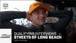 Qualifying Interviews // 2024 Acura Grand Prix of Long Beach | INDYCAR
