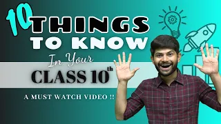 10 Important Things For Class 10 New Batch 2024-25 | Only 1% Students Know This !! Do you know??