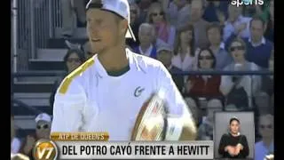 Visión 7: ATP de Queen's: Del Potro cayó frente a Hewitt en Londres