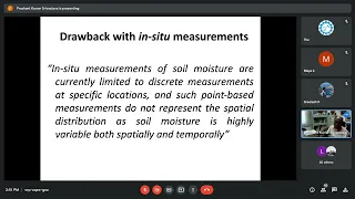 Webinar on “Microwave Satellite Soil Moisture Retrieval: Techniques and Challenges”