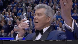 Michael Buffer with the Kentucky Player Intros