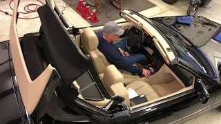 1995 R129 Soft Top Opening Cycle