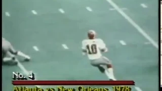 NFL - 1978 - Greatest Plays - Bartkowski To Jackson On Last Play Of Game With Atlanta Vs New Orleans
