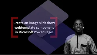 Web template as component in Microsoft Power Pages