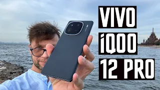 БЫСТРЫЙ ОБЗОР🔥 ФЛАГМАН СМАРТФОН VIVO iQOO 12 PRO  Snapdragon 8 Gen 3 50 МП AMOLED 144 Гц