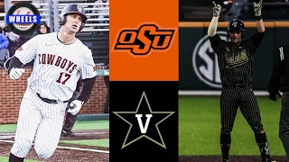 #3 Vanderbilt vs #7 Oklahoma State Highlights (Game 1) | 2022 College Baseball Highlights