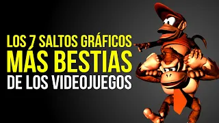 Los 7 SALTOS GRÁFICOS más BESTIAS de la HISTORIA de los videojuegos