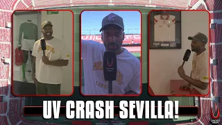 Flex Tries To Buy Maradona's Shirt! | UV Crashes Sevilla! | Sevilla vs Man United