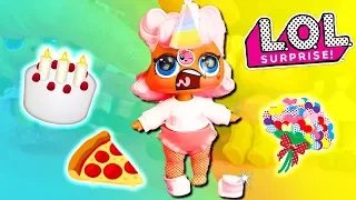 LOL Surprise Dolls Birthday Surprise! Featuring Angel, Foxy, Snuggle Babe, Sugar Queen and Beats!