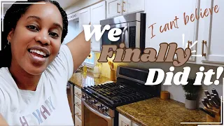 VLOG | Finally Painting our Kitchen Cabinets, Bob Marley Movie Review, Hair Fail