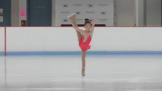 Figure Skating First Regional Competition - 7 year old April