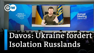 Krieg in der Ukraine beherrscht Weltwirtschaftsforum in Davos | DW Nachrichten
