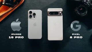 iPhone 15 Pro vs Pixel 8 Pro - Let's SETTLE This!