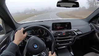 2019 BMW X3 xDrive30i - POV Driving Impressions