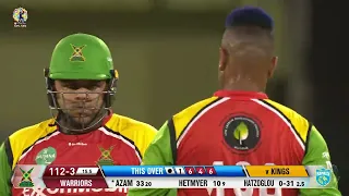 Azam Khan Causing HAVOC at the Crease for the Warriors! | CPL 2023