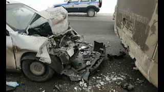 Пять человек пострадали в ДТП с автобусом под Волгоградом