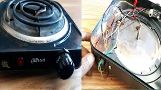 how to repair electric stove at home easy step by step