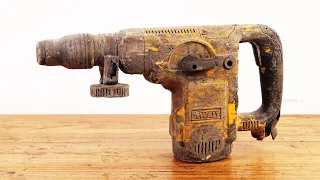 Rotary Hammer Drill Restoration |  Dewalt D25500K Restore