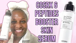 COSRX skincare NEW! The 6 Peptides Skin Booster Serum. How to use.