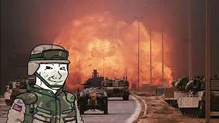 Don't Mess Around With Jim, but you're overrunning a retreating Iraqi Tank Platoon