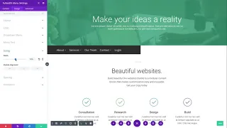 The Divi Fullwidth Menu Module