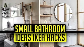Small Bathroom Ideas IKEA Hacks
